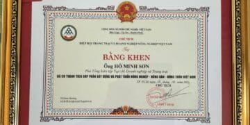Ông Hồ Minh Sơn được Hiệp hội  VFAEA tôn vinh góp phần xây dựng, phát triển “Nông nghiệp – nông dân – nông thôn” năm 2024