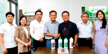 Hiệp hội VFAEA; Viện IMRIC; Viện IRLIE; Tạp chí Doanh nghiệp và Trang trại Việt Nam: Thăm, làm việc với Công ty phân hữu cơ công nghệ mới Biotranssignal Co., LTD