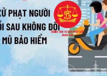 Trung tâm tư vấn pháp luật Minh Sơn: Vừa lái xe máy một tay để hút thuốc có vi phạm luật giao thông – Người ngồi sau không đội mũ bảo hiểm có bị phạt không?