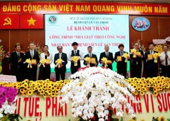 Bệnh viện Lê Văn Thịnh chính thức đưa vào vận hành nhà giặt công nghệ Nhật Bản