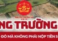 Trung tâm tư vấn pháp luật Minh Sơn: Trường hợp chậm sang tên sổ đỏ có thể bị phạt nặng – Những trường hợp được cấp sổ đỏ mà không phải nộp tiền sử dụng đất?