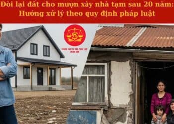 Trung tâm tư vấn pháp luật Minh Sơn: Khi người khác xây nhà ‘nhầm’ trên đất của mình – Mượn đất xây nhà, khi bị đòi lại có thể yêu cầu bồi thường không?