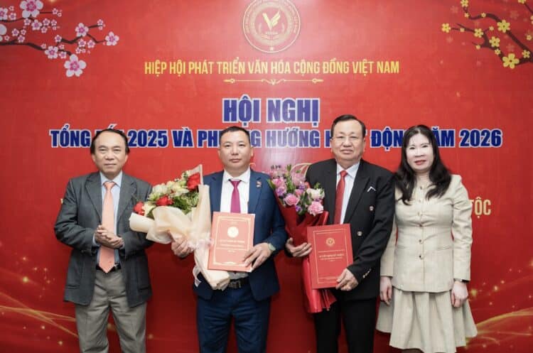Hiệp hội Phát triển văn hoá cộng đồng Việt Nam (VCCDA) tổ chức Hội nghị tổng kết công tác năm 2025, triển khai nhiệm vụ năm 2026
