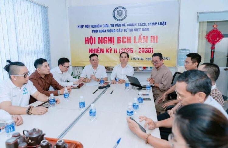 Hiệp hội Nghiên cứu, Tư vấn về Chính sách, pháp luật cho hoạt động đầu tư tại Việt Nam tổ chức Hội nghị BCH lần III, nhiệm kỳ 2025 – 2030